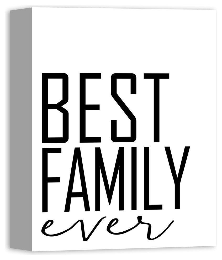 Best Family Ever Wall Art, Canvas