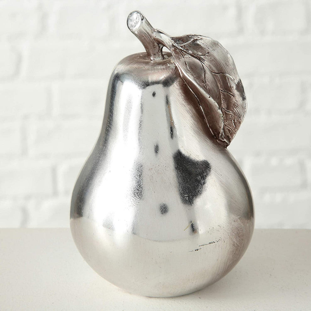 Crosby Street Chic Decorative Pear, 5 1/8 D x 5 7/8 H"