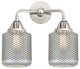 288-2W-PC-G262-LED 2 Light 14" Bath Vanity Light, Polished Chrome