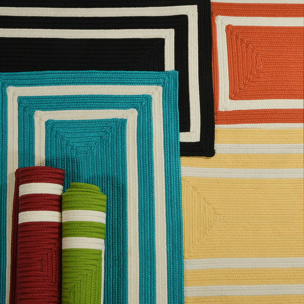 Colonial Mills La Playa PY71 Sangria Indoor/Outdoor Area Rug, Rectangular 2'x4'