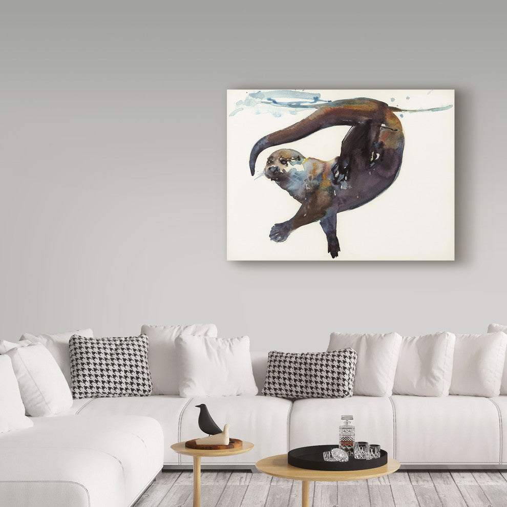 Mark Adlington 'Otter Study II Talisker' Canvas Art, 19"x14"