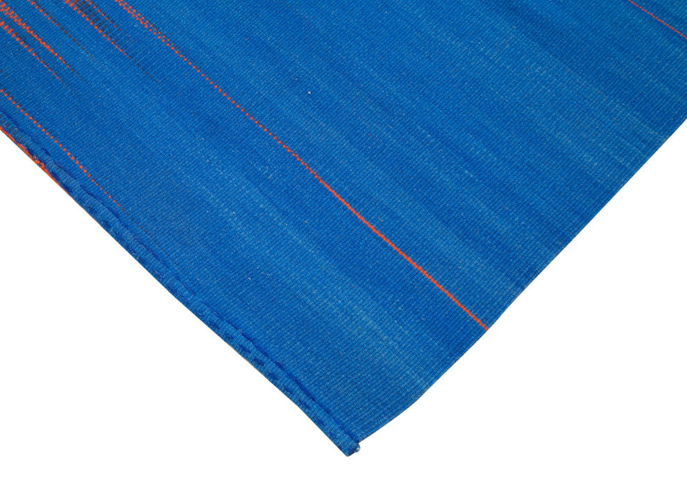 Rug N Carpet - Handmade Turkish 5' 10'' x 8' 8'' Flatweave Wool Kilim Rug