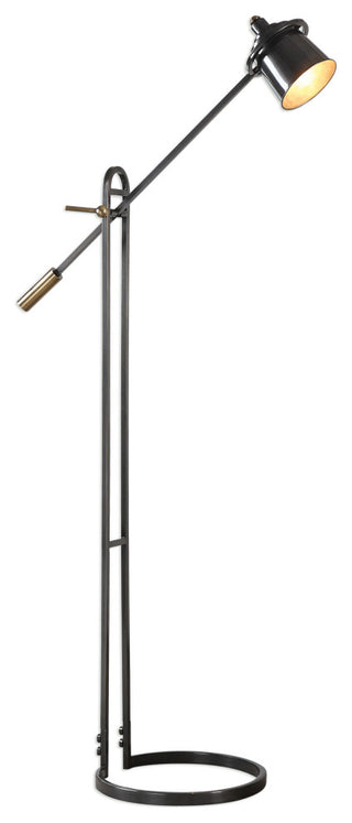 Uttermost Chisum Dark Bronze Floor Lamp