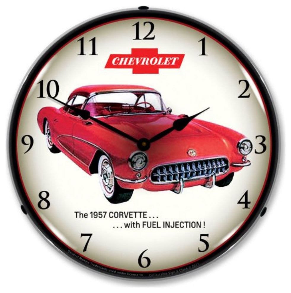 GM1712821 1957 Corvette Fuel Injection Clock