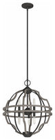 Hunter Stone Creek 6-Light Pendant in Noble Bronze