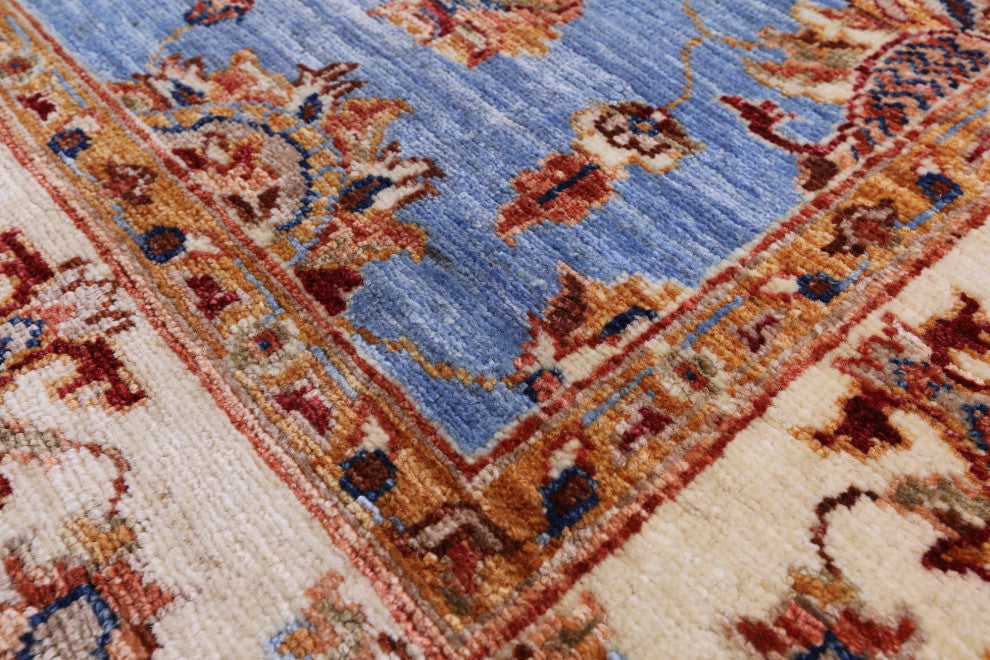 Persian Tabriz Hand-Knotted Wool Rug 3' 3" X 4' 11" - Q12766