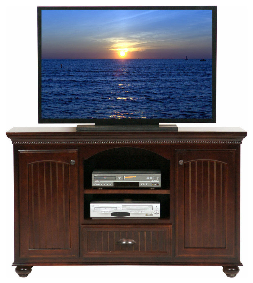 Eagle Furniture American Premiere 58" Entertainment Console, Smokey Blue