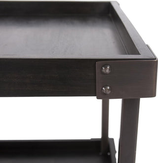 Traditional Avenue Side Table, Mango Wood