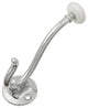Belwith Hickory Chrome Double Coat Hook P25027-CH Hardware