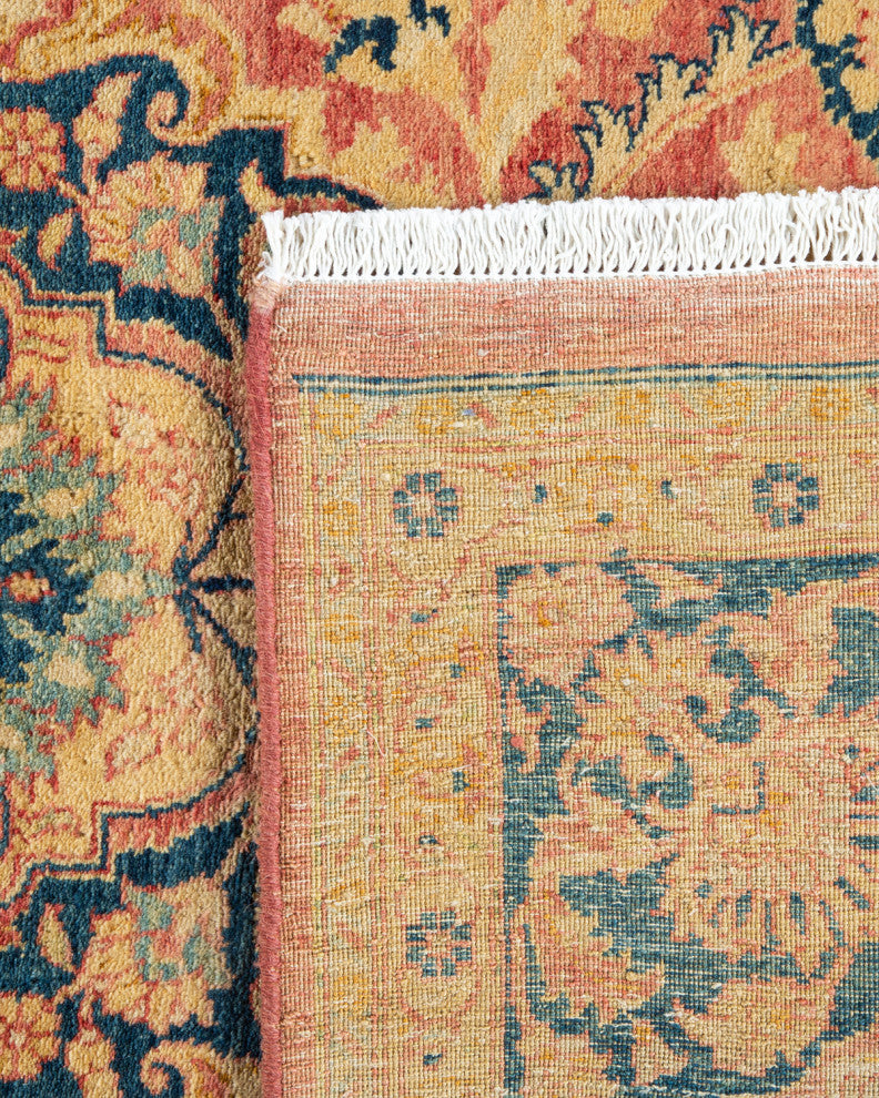 Mogul, One-of-a-Kind Hand-Knotted Area Rug Purple, 6' 1 x 8' 10