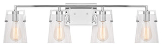 Crofton 4 Light Bath, Chrome