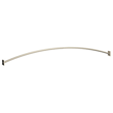 Moen CSR2169 Triva Curved Wall Mounted Curtain Rod - Brushed Nickel