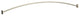 Moen CSR2169 Triva Curved Wall Mounted Curtain Rod - Brushed Nickel