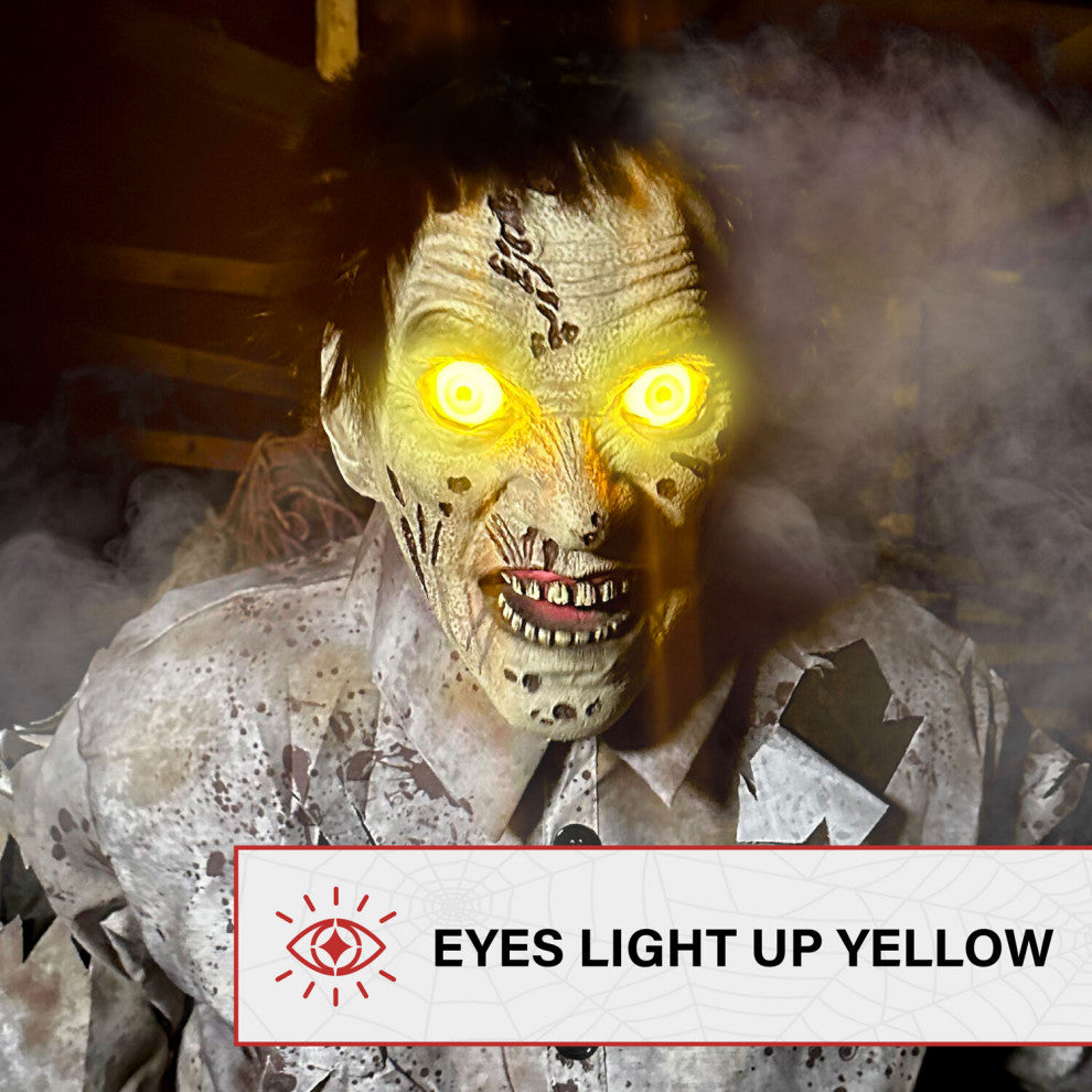 6-Ft. Tall Motion-Activated Guard Zombie