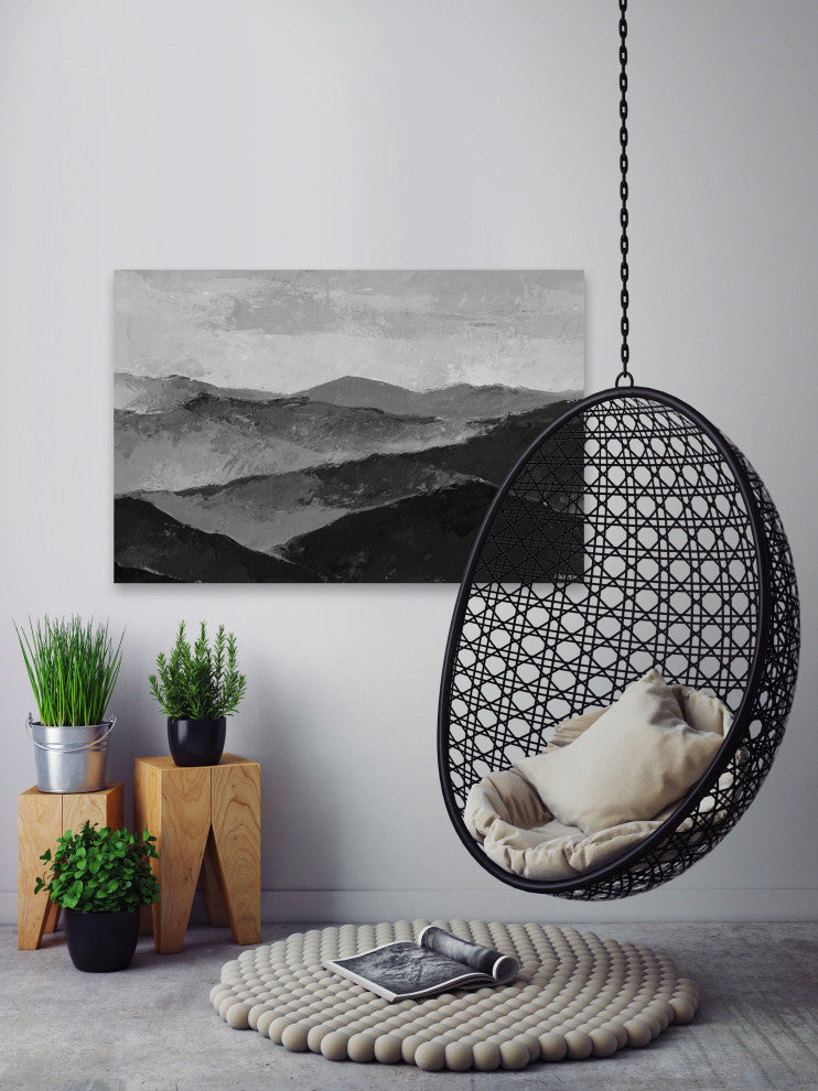 "Climbing My Way" Painting Print on Wrapped Canvas, 30x20