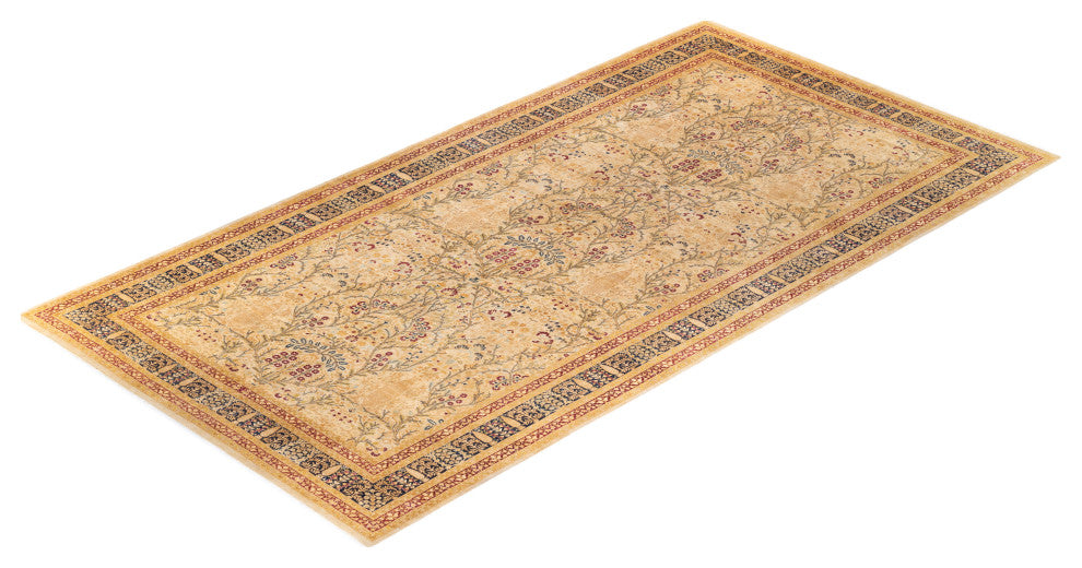 Mogul, One-of-a-Kind Hand-Knotted Area Rug Ivory, 8' 2" x 15' 10"
