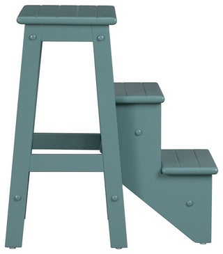 Niko Folding 3-Tier Step Stool, Aspen Valley, 24 Inch
