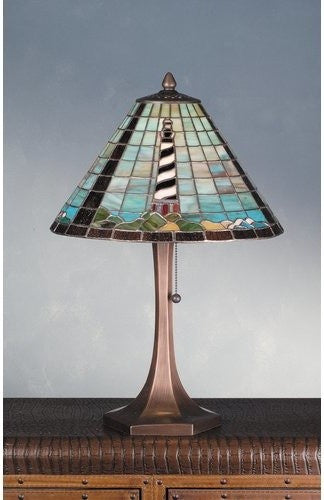 21" The Lighthouse on Capeatteras Table Lamp