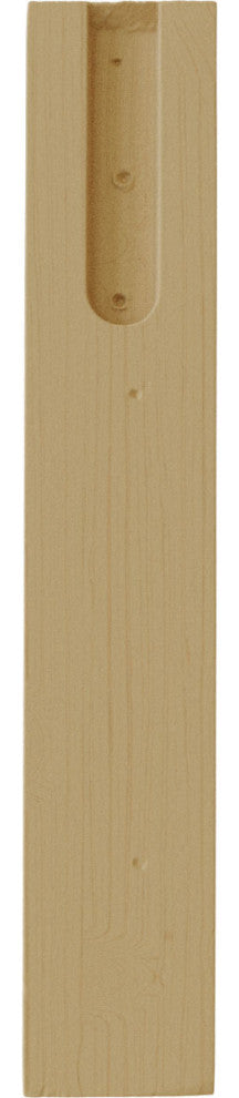 1 1/2"W x 6"D x 8 1/2"H Bulwark Bracket, Alder