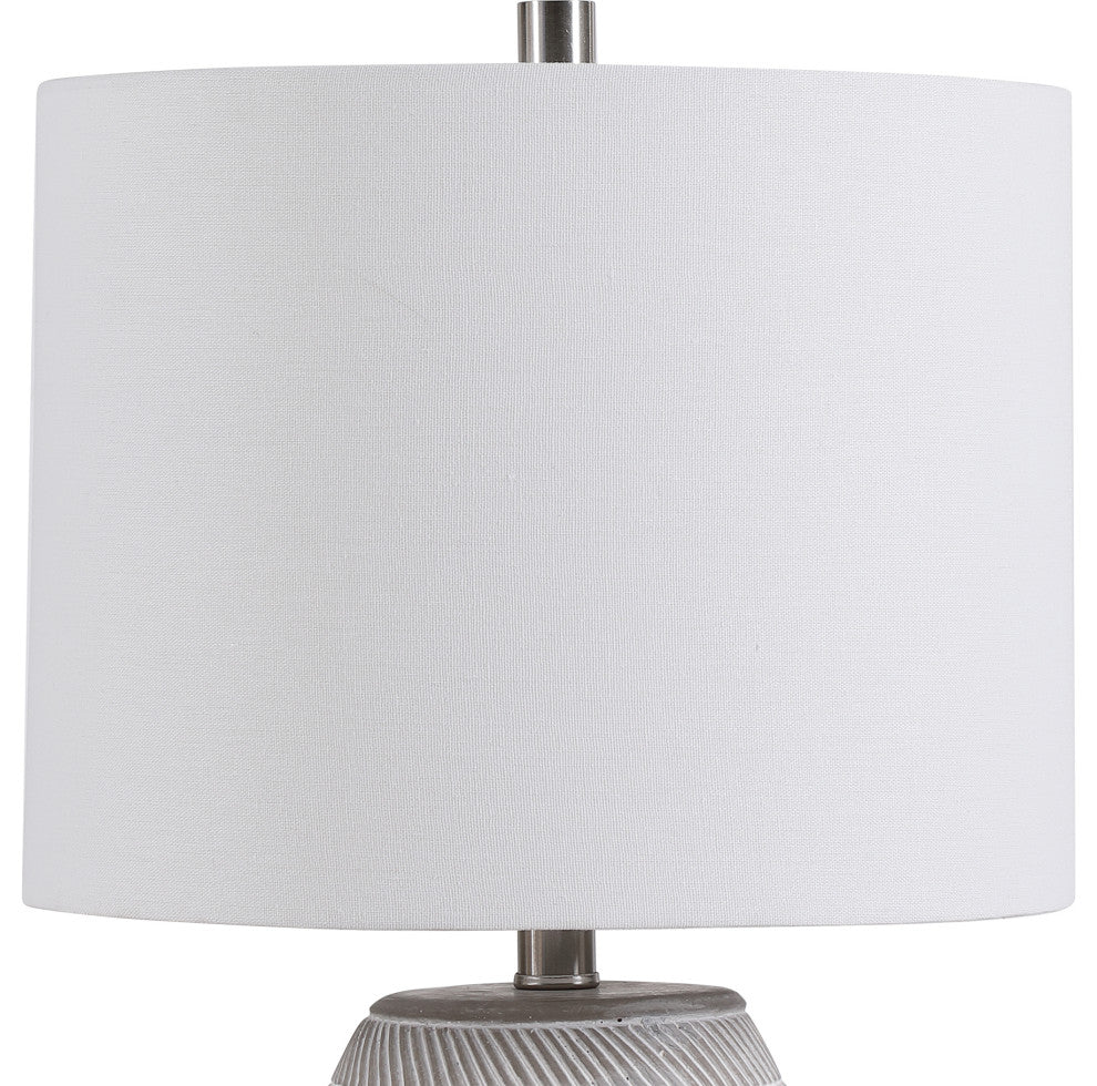 20" Coastal Brown Accent Lamp
