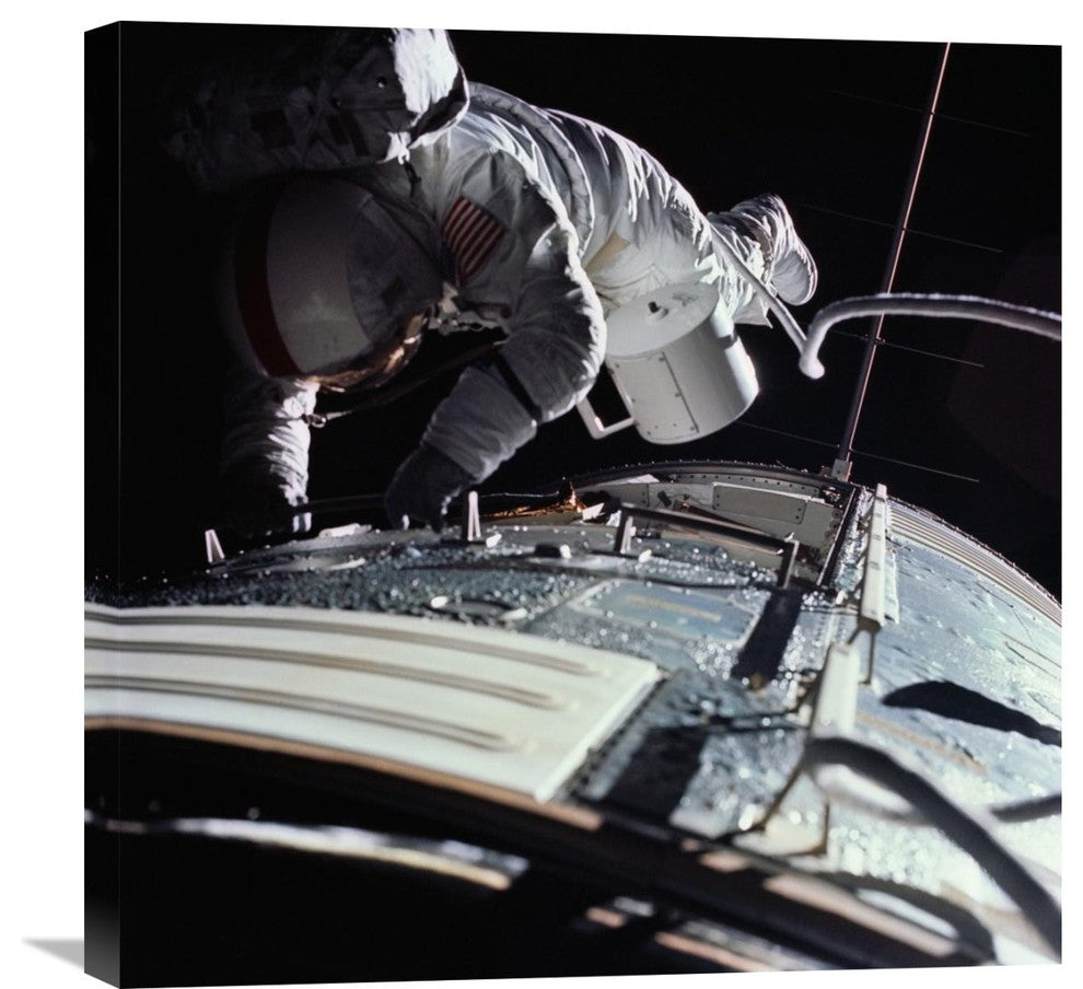 "Extra Vehicular Activity, Apollo 17, 1972" Artwork, 24"x24"