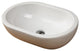 Lacava Open Space Collection Vessel Porcelain Lavatory, White