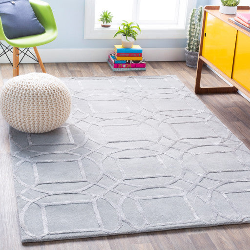 Surya Skyline SKL-2029 8'x10' Rug, Light Gray