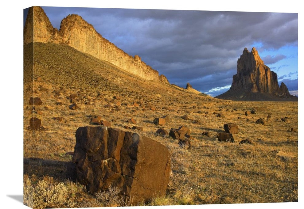 "Shiprock, The Basalt Core Of An Extinct Volcano,  New Mexico" Artwork