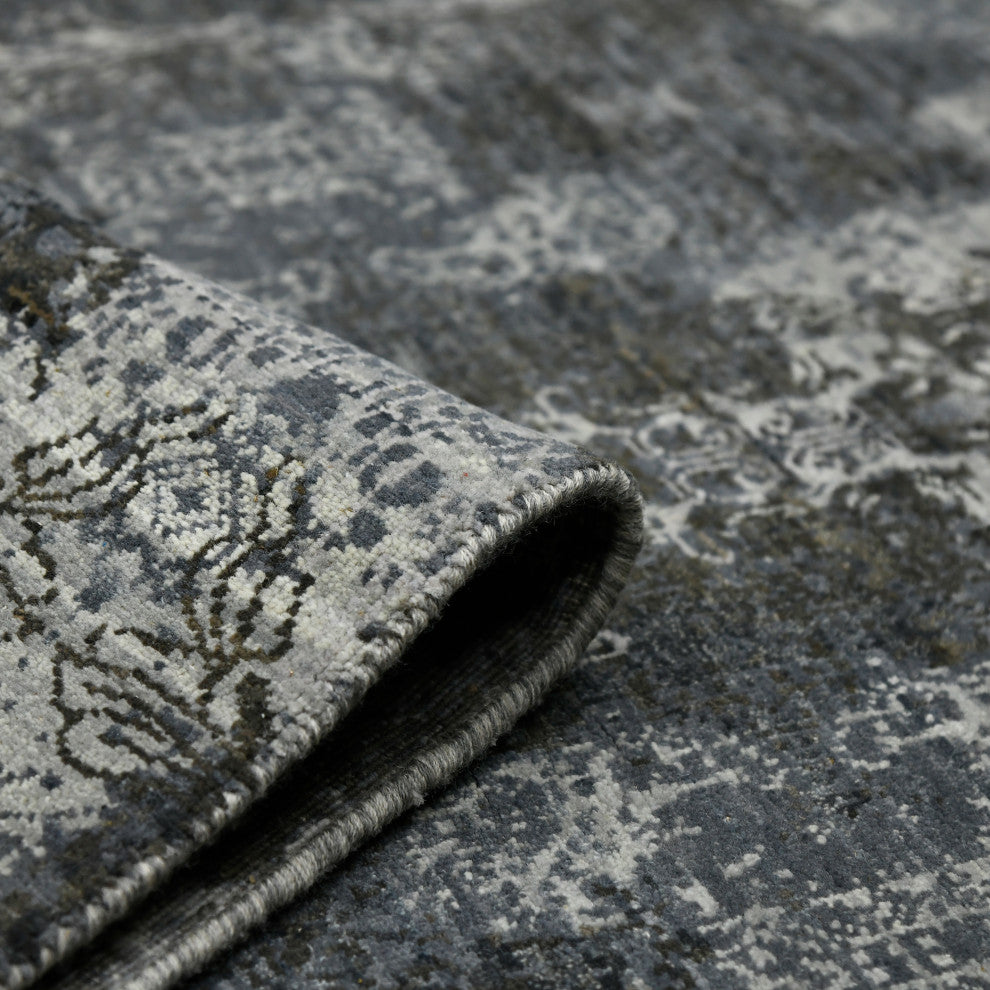 Kohinoor Area Rug, Blue, 8' x 10', Geometric