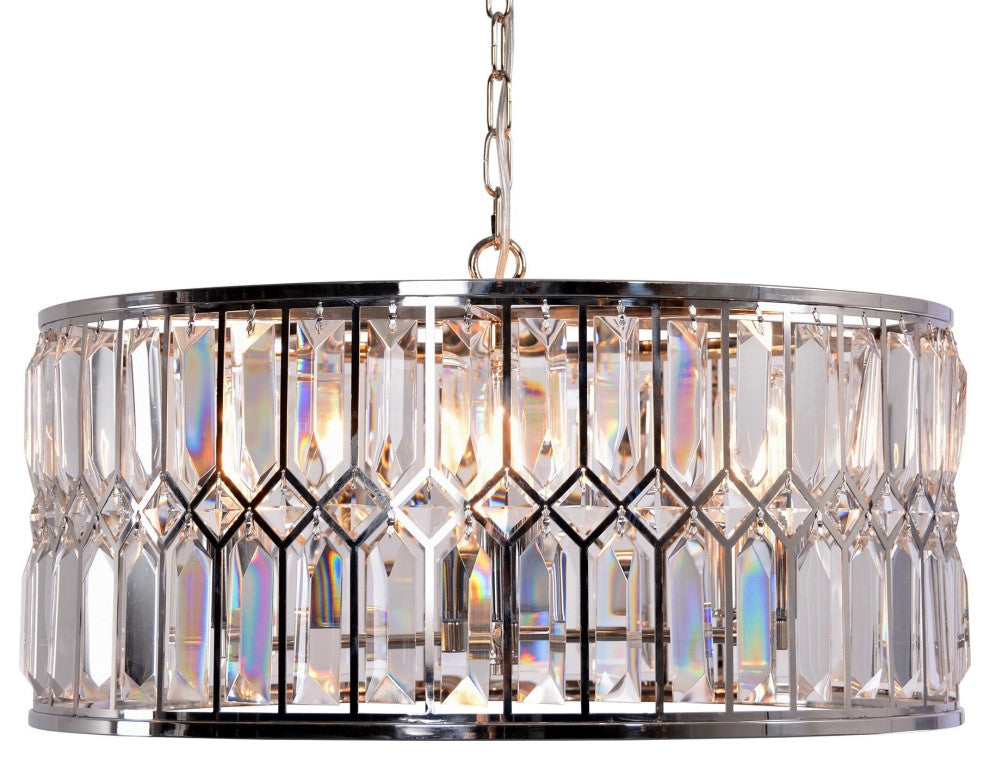 Crystal Drum Chandelier