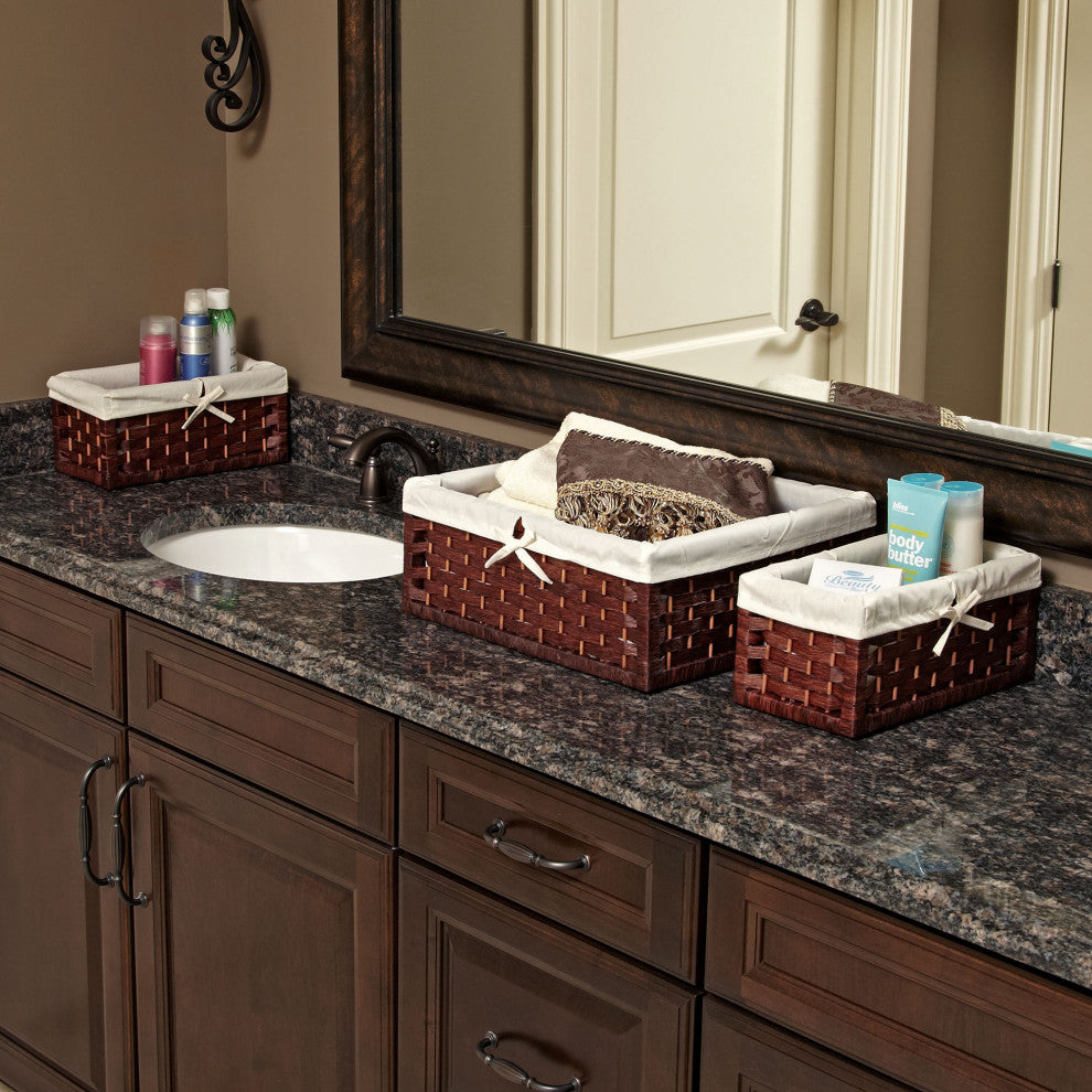 3-pc. Paper Rope Utility Basket Set