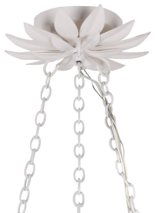 Crystorama Lighting Group 517 Broche 25"W 6 Light Chandelier - Matte White