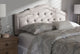 Edith Modern and Contemporary Grayish Beige Full Size Headboard
