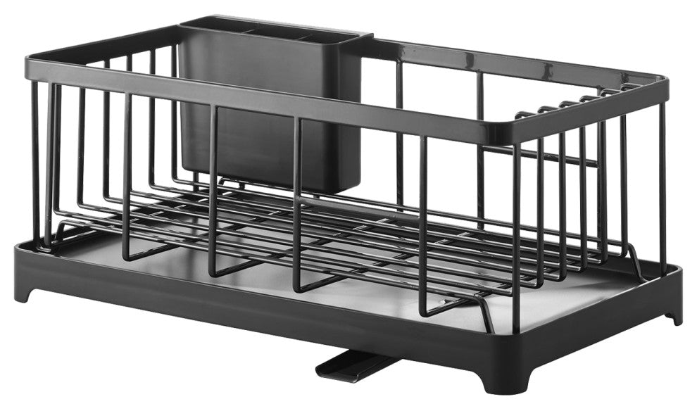 Tower Wire Dish Drainer Rack, Black