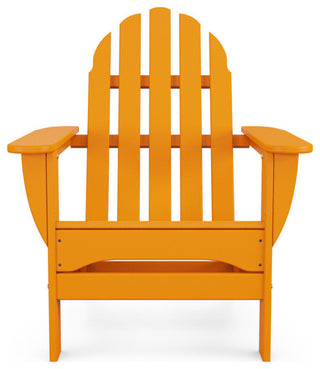 Polywood Classic Adirondack Chair, Tangerine