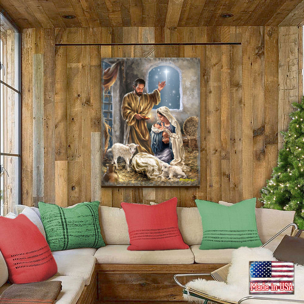 Regal Glory to God Wooden Wall Art, Medium 18x12