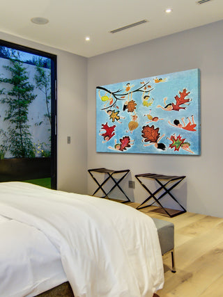 "Autumn" Painting Print on Canvas by Curtis