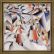 Kazimir Malevich Morning After Snowstorm - 20" x 20" Framed Premium Canvas Print