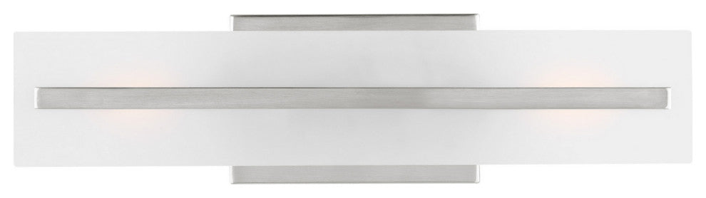 Dex LED Bath Wall Sconce, Brushed Nickel