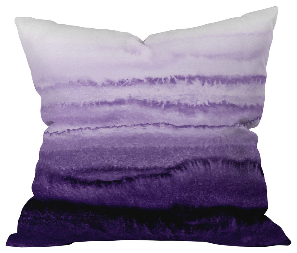 Monika Strigel Within The Tides Lavender Fields Throw Pillow
