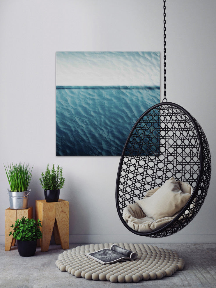 "Waves" Print on Canvas, 48"x48"