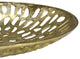 Handmade Decorative Aluminium Tray, Gold Color Coated