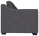 Nativa Interiors Ashley 95" Sofa, Charcoal, Depth: Classic