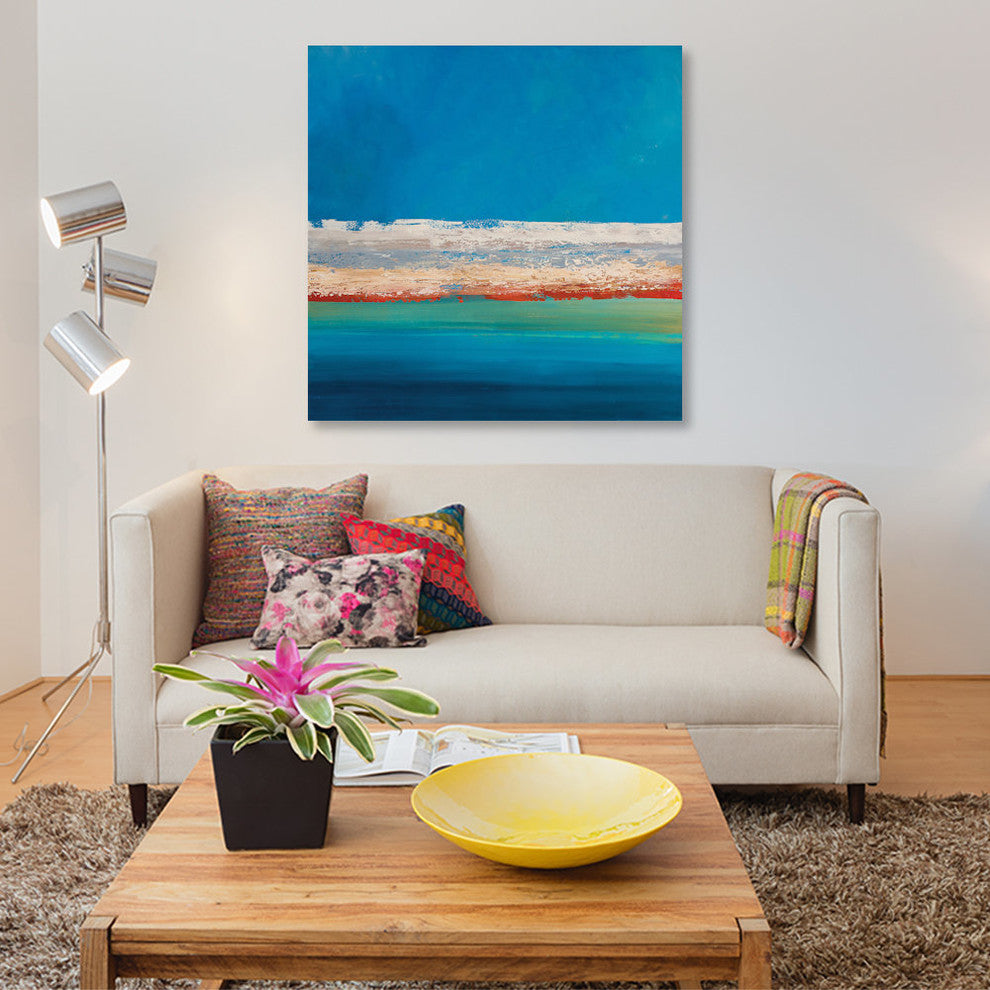 "Take It As It Comes" by Alicia Dunn, Canvas Print, 26"x26"
