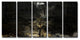 Ready2HangArt ''Glitzy Mist XLI'' by Tristan Scott, 30"x60", 5 Piece Set