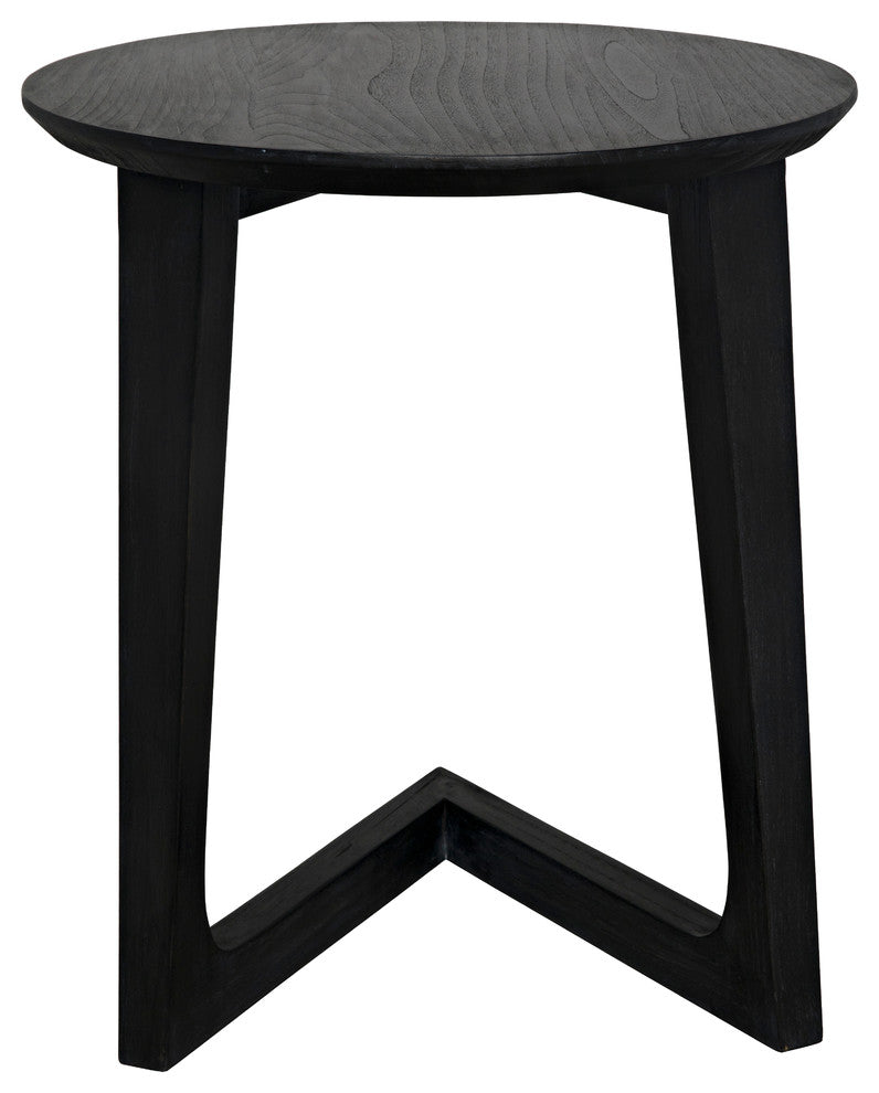 Cantilever Table, Charcoal Black