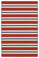 Meridian 5701R, Red/Blue, 6'7"x9'6"