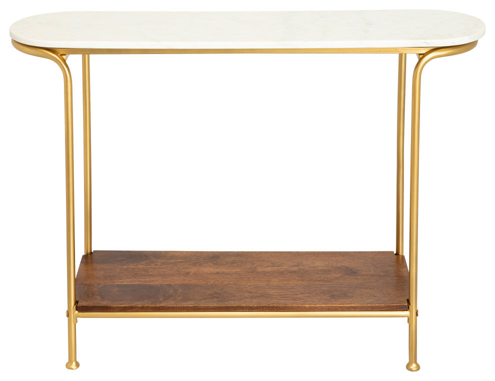 Surya Nicola Console Table 30"Hx43"Wx11"D