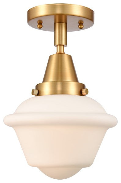 INNOVATIONS LIGHTING 447-1C-SG-G531 Small Oxford Flush Mount