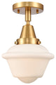 INNOVATIONS LIGHTING 447-1C-SG-G531 Small Oxford Flush Mount